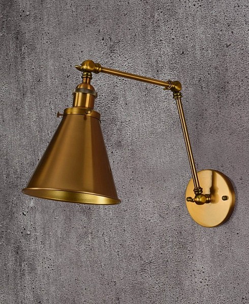 Бра LUMINA DECO Rubi бронза арт. LDW B007-2 MD