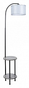 Торшер с полкой Arte Lamp Combo черный арт. A4055PN-1BK