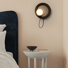 Бра Imperiumloft MARGOTT Black черный арт. margott-wall01