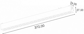 Накладной светильник SWG PRO SLIM черный арт. DL-SLIM-DRBL-18-CCT