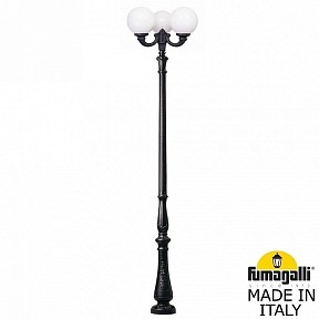 Фонарный столб Fumagalli Globe 300 черный арт. G30.205.R30.AYE27