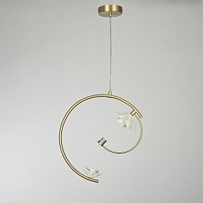 Подвесной светильник Imperiumloft MAGNOLIA латунь арт. MAGNOLIA01