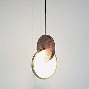 Подвесной светильник Imperiumloft  золото арт. GLATT-WOOD01
