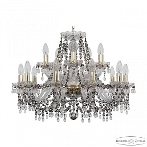 Подвесная люстра Bohemia Ivele Crystal 1410 золото арт. 1410/10+5/240 G V0300 R731