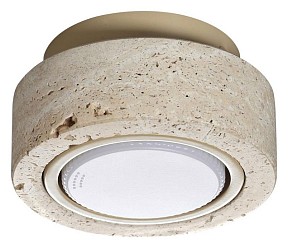 Накладной светильник Odeon Light Travertino кремовый арт. 6625/1C