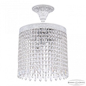 Подвесной светильник Bohemia Ivele Crystal AL1920 белый арт. AL19201/25OL WMN Drops