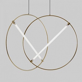 Подвесной светильник Imperiumloft Resist Led B золото арт. RESIST-LED-B01