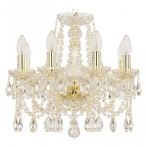 Подвесная люстра Bohemia Ivele Crystal 107 золото арт. 107/8/141 G