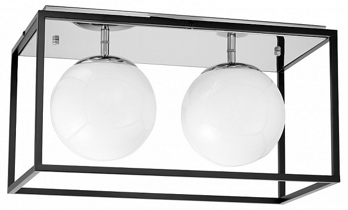 Накладной светильник LUMINA DECO   арт. LDC 8060-2 CHR+BK