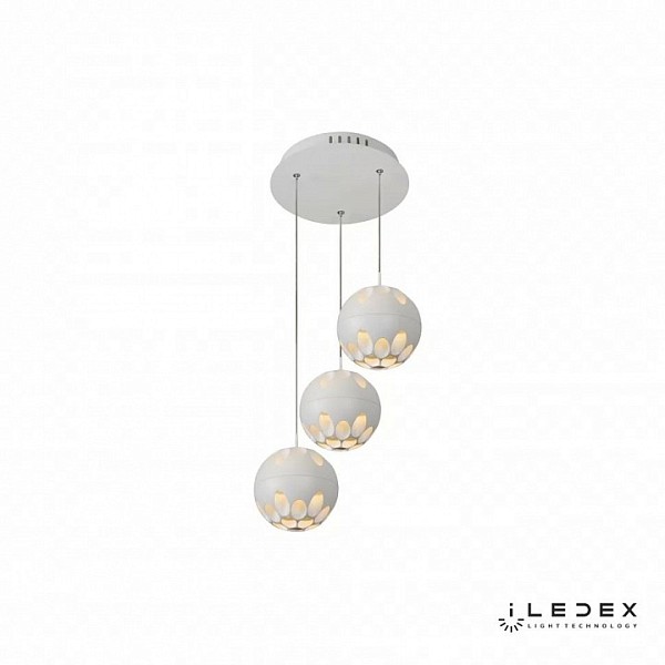 Подвесной светильник iLedex Mob белый арт. P1009-3 WH