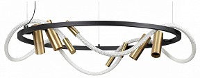 Подвесной светильник Odeon Light Corda черный арт. 4397/55L