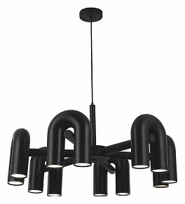 Подвесная люстра Kink Light Канти черный арт. 08465-6,19