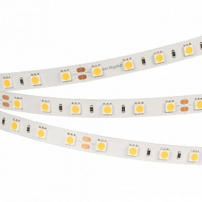 Лента светодиодная Arlight B60 24V 10mm 14.4 W/m белый арт. 018099(2)
