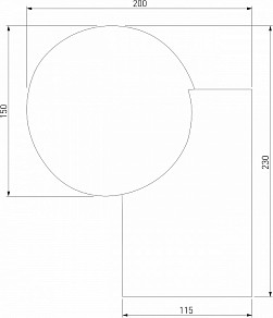 Светильник на штанге Elektrostandard Gravity черный арт. a062885
