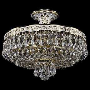 Светильник на штанге Bohemia Ivele Crystal 1927 золото арт. 19271/35IV GW
