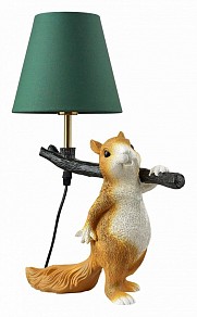 Настольная лампа декоративная Lumion Squirrel разноцветный арт. 6523/1T