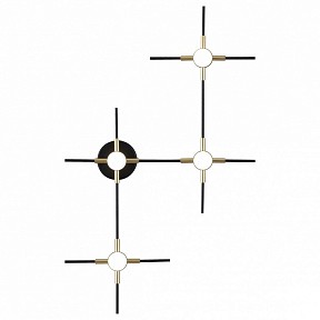 Накладной светильник Odeon Light Costella черный арт. 3906/14WL