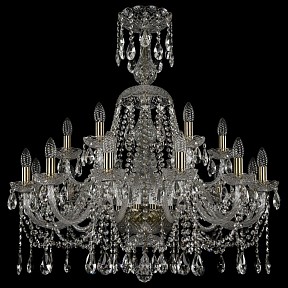 Подвесная люстра Bohemia Art Classic 11.12 бронза арт. 11.12.12+6.300.XL-90.Br.Sp