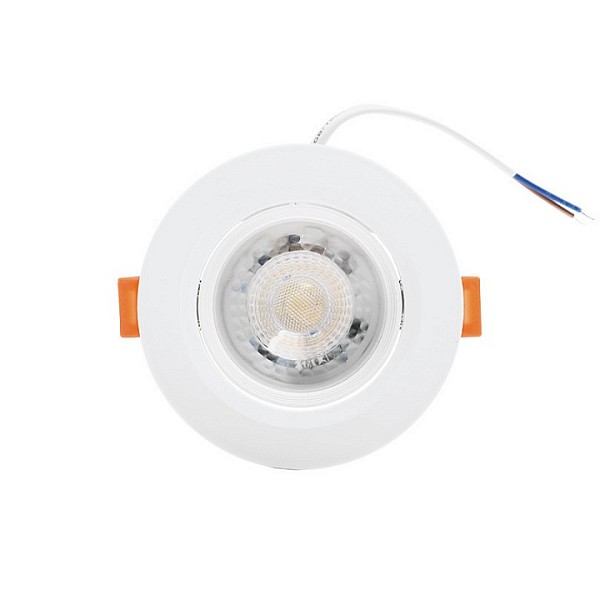 Встраиваемый светильник Luminarte  белый арт. LDL01-7W-R-3К