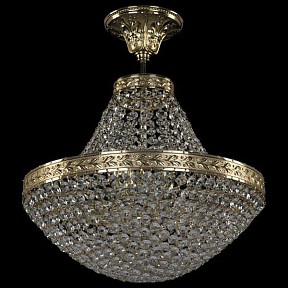 Светильник на штанге Bohemia Ivele Crystal 1932 золото арт. 19321/H1/35IV G