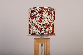 Настольная лампа декоративная Manne TL.7380 дерево арт. TL.7380-1 (ягоды красные)