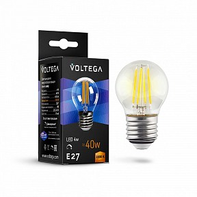 Лампа светодиодная Voltega Globe dim 5W  арт. 8466