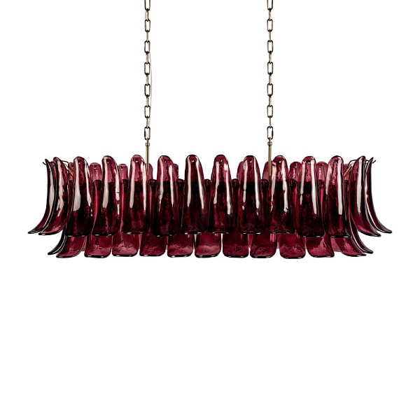 Подвесная люстра Loft it Lilou бронза арт. 10600/1200R Burgundy