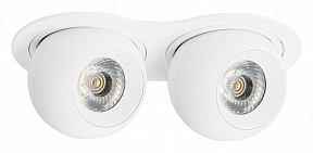 Встраиваемый светильник Lightstar Intero белый арт. i6266464