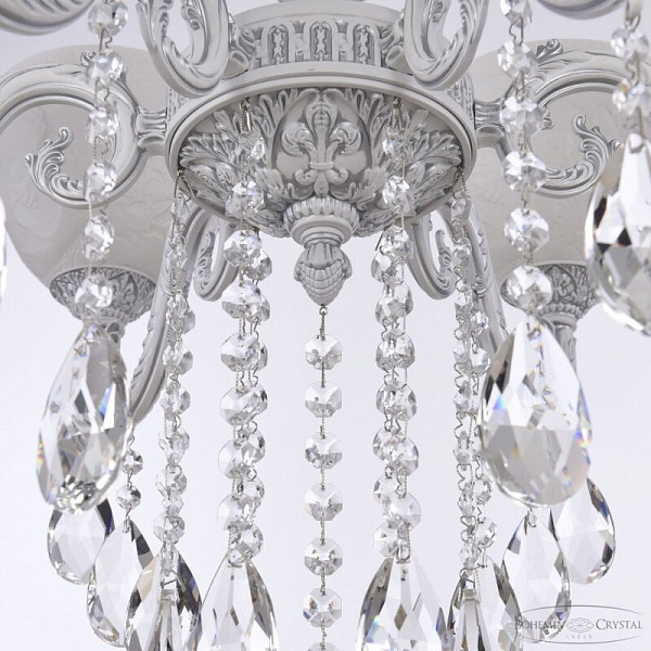 Подвесная люстра Bohemia Ivele Crystal AL7901 белый арт. AL79101/6/175 B WMN P1 U Angel