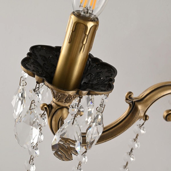 Бра Bohemia Ivele Crystal AL7801 золото арт. AL7801B14/2/175 A FP