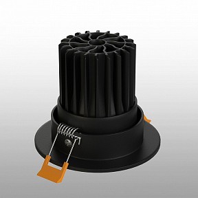 Встраиваемый светильник Elektrostandard Even черный арт. a065459