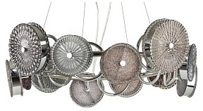Подвесная люстра Odeon Light Caramella серый арт. 5416/95L
