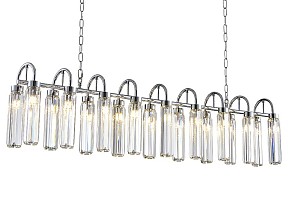 Подвесной светильник Newport 4520 хром арт. 4526+12/S chrome