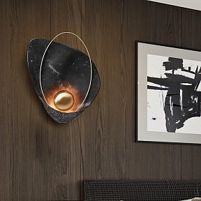 Накладной светильник Inodesign Clam золото арт. 40.5631