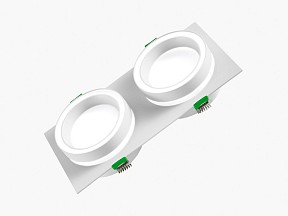 Встраиваемый светильник LEDS POWER SPOT белый арт. 009179