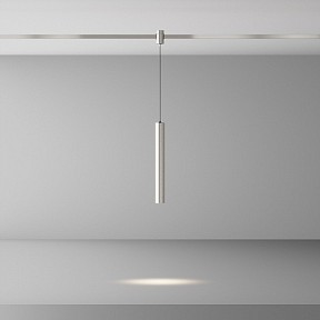 Подвесной светильник Maytoni Technical Focus Led металл арт. TR155-1-5W4K-PT
