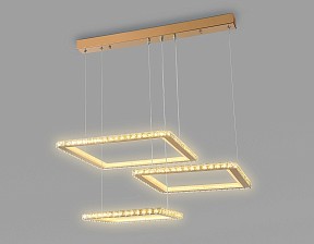 Подвесной светильник Ambrella Light FA золото арт. FA1761