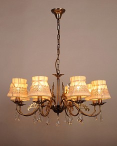 Подвесная люстра Abrasax Emma бронза арт. L.5401-8BR