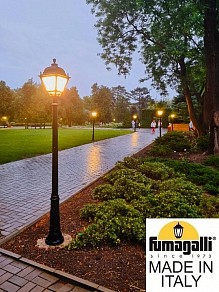 Фонарный столб Fumagalli SIMON черный арт. U33.157.000.AYH27