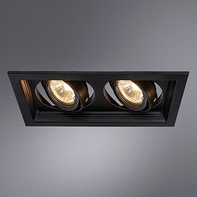 Встраиваемый светильник Arte Lamp Canis черный арт. A6661PL-2BK