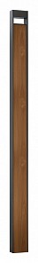 Фонарный столб Arte Lamp Arneb коричневый арт. A2140PA-1BR