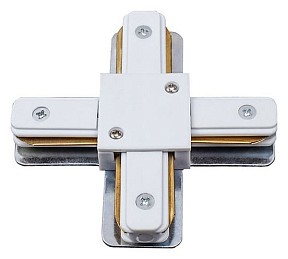 Соединитель для треков Volpe UBX-Q122 белый арт. UBX-Q122 G41 WHITE 1 POLYBAG