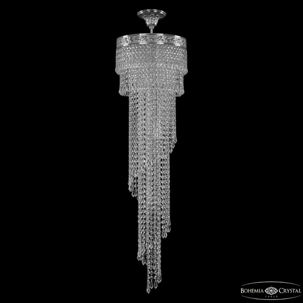 Потолочная люстра Bohemia Ivele Crystal 8311 никель арт. 83111/30IV-100 Ni