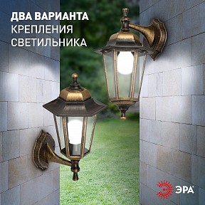 Светильник на штанге Эра  бронза арт. НБУ 06-60-001 бронза