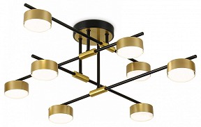 Люстра на штанге Ambrella Light COMFORT черный арт. FL51752