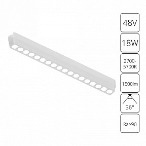 Накладной светильник Arte Lamp Rapid белый арт. A2969PL-1WH