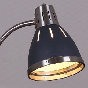 Настольная лампа офисная Reluce 02155 хром арт. 02155-0.7-01 BK
