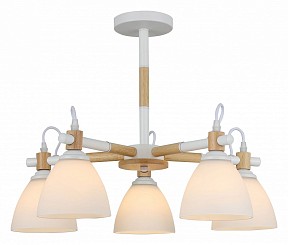 Люстра на штанге Rivoli Louise белый арт. Б0060983