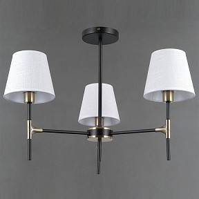 Люстра на штанге ILLUMICO CASTOR бронза арт. IL0185-3CSQ-24 BK AB CASTOR