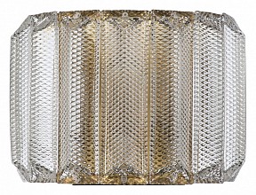 Накладной светильник Indigo Piroet желтый арт. 12011/3W Brass